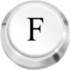 Botão Plástico de Rosca com Fundo / Branco ( F ) FRIA