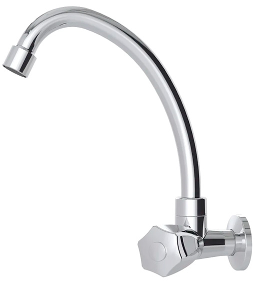 Torneira de Bica Movél Cozinha 2060  C 25  ABS 1/4 volta CR