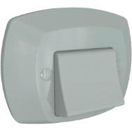 Acabamento de Válvula Cinza / Compativél: Docol - Material: ABS